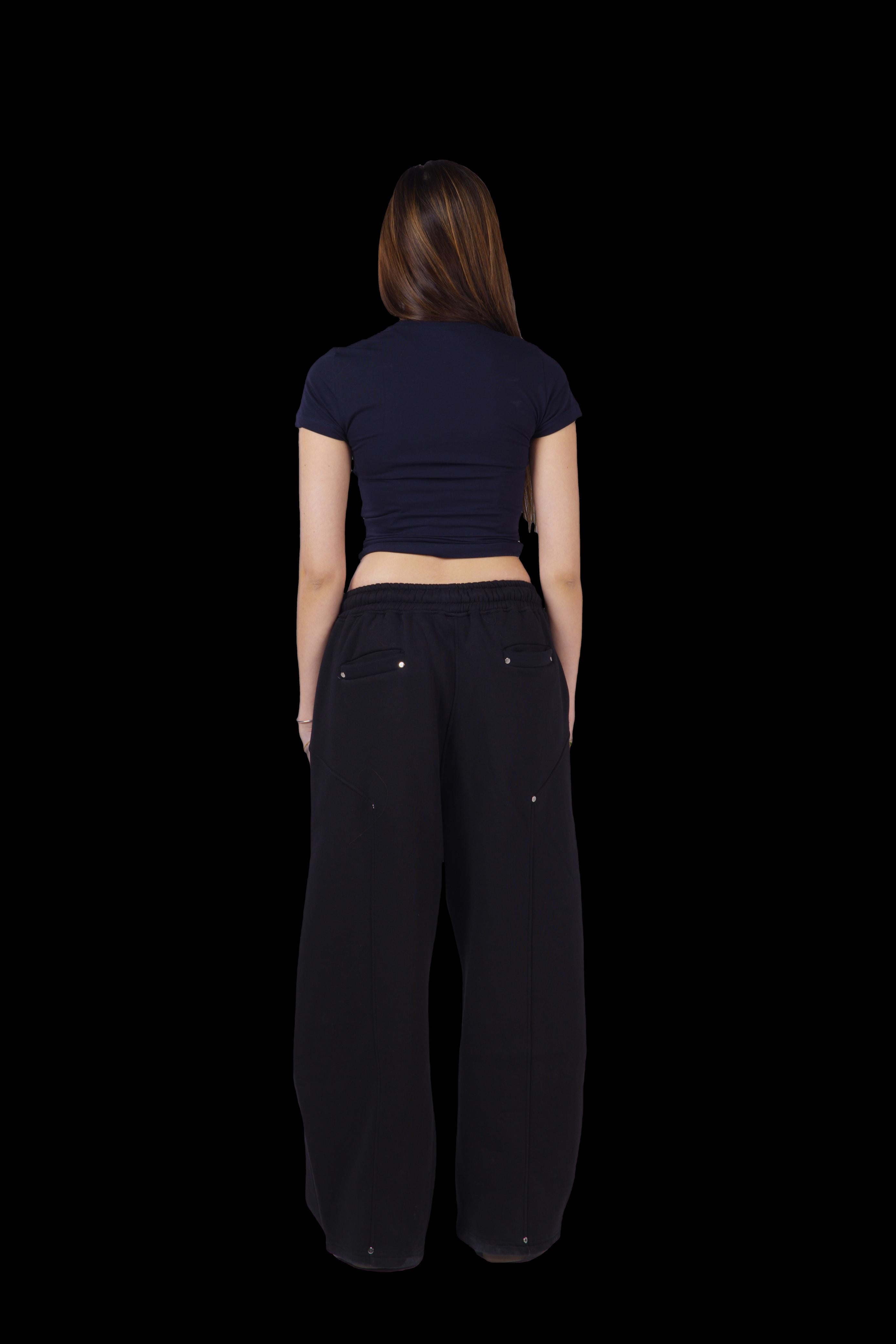 BLACK CHROME PANT
