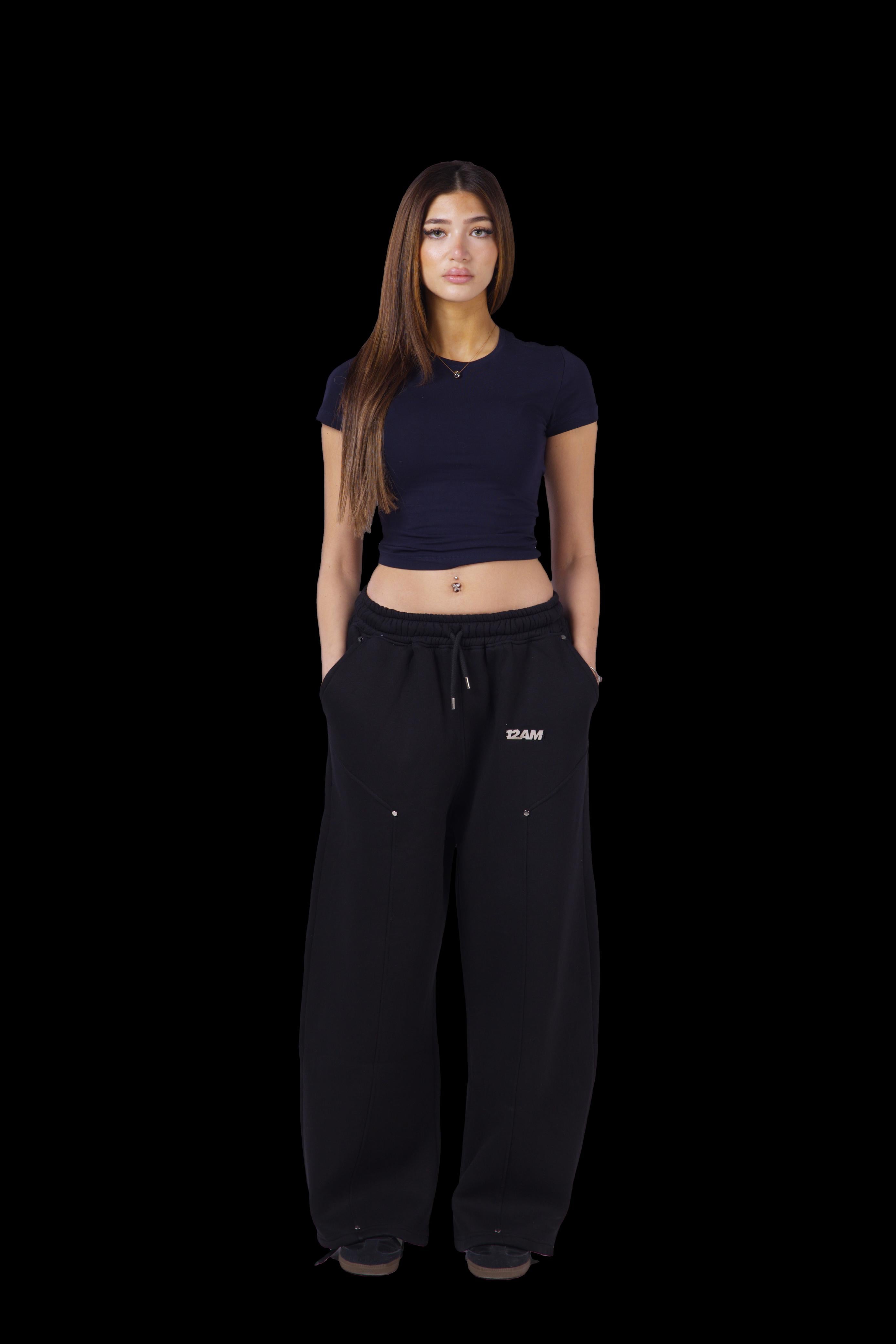 BLACK CHROME PANT